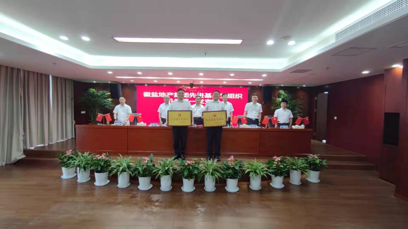 徽盐地产集团开展“七个一”系列活动，推动党史学习教育出新出彩